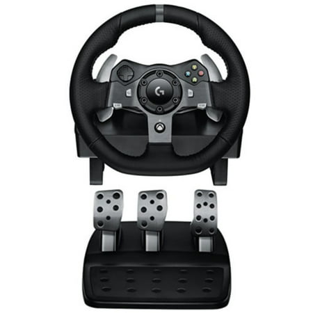 Logitech Driving Force G920 Racing Wheel, Force Feedback Steering Wheel (Best Force Feedback Steering Wheel)