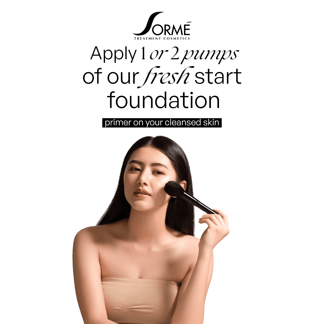 Sorme Fresh Start Under Foundation Makeup Enhancer,  Anti-Aging Face Primer for Mature Skin, Hydrating Primer with Dermaxyl, Vitamins A, C & E, Makeup Base for Normal, Dry & Sensitive Skin (25ml)