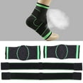 thumbnail image 4 of Ankle Wrap, Warm Weaving Technology Ankle Support Latex Thread  For Foot For Sports For Squat For Leg Press M,L,XL, 4 of 8