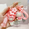 thumbnail image 2 of Llavero Kawaii Sanrio Hello Kitty Anime Kuromi Melody Cinnamoroll, accesorios de dibujos animados de la serie Sakura, llaveros de Pvc, regalos de juguete YAOSANBAO BAO unisex, 2 of 2