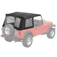 thumbnail image 2 of $100 Rebate Available -Bestop 557 Cj7 Supertop Classic Replacement Skins, Clear Windows, Black Denim Fits select: 1989-1995 JEEP WRANGLER / YJ, 1987-1988 JEEP WRANGLER, 2 of 2