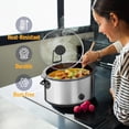 thumbnail image 5 of 2-Pack Slow Cooker Lid Holder Fit for Crockpot for Hands-Free Cooking, Fits Vari, 5 of 9