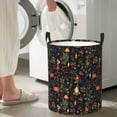 thumbnail image 5 of Fotbe Pumpkin Plant Garden Pattern Laundry Basket with Handles, Waterproof Large Laundry Hamper, Wash Bag for Corner Dorm, Rolling Laundry Basket with Handles-Medium, 5 of 6