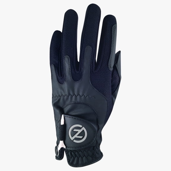 Zero Friction Men's Golf Glove, One Size, Black, LH