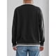 thumbnail image 5 of Suéter de Punto con Cuello Redondo, Larga, Holgado y Liso para Mujer, Estilo Moderno Negro XL, 5 of 8