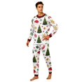 thumbnail image 4 of Lvotionpl 2026 Matching Family Christmas Pjs, Matching Christmas Pajamas Long Sleeve Top & Pants Set Matching Holiday Family Pajama Xmas Sets, 4 of 6