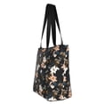 thumbnail image 2 of Vsdgher Lilies Flowers print Reusable Shopping Grocery Bags for Women Shopping with Pouch Foldable Pouch Lightweight Polyester Fabric, 2 of 6