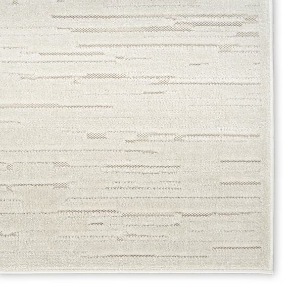 8' X 10' Beige Geometric Area Rug