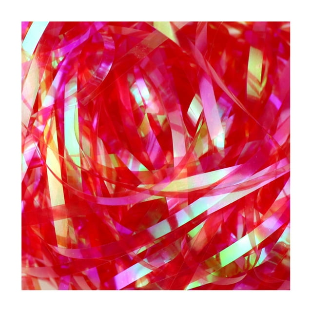 CSChome Raffia Paper Colorful Raffia Filler: DIY Glitter Shredded Lafite Material for Gift Box