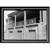Historic Framed Print, William Scarborough House, 41 West Broad Street, Savannah, Chatham County, GA - 4, 17-7/8" x 21-7/8"
