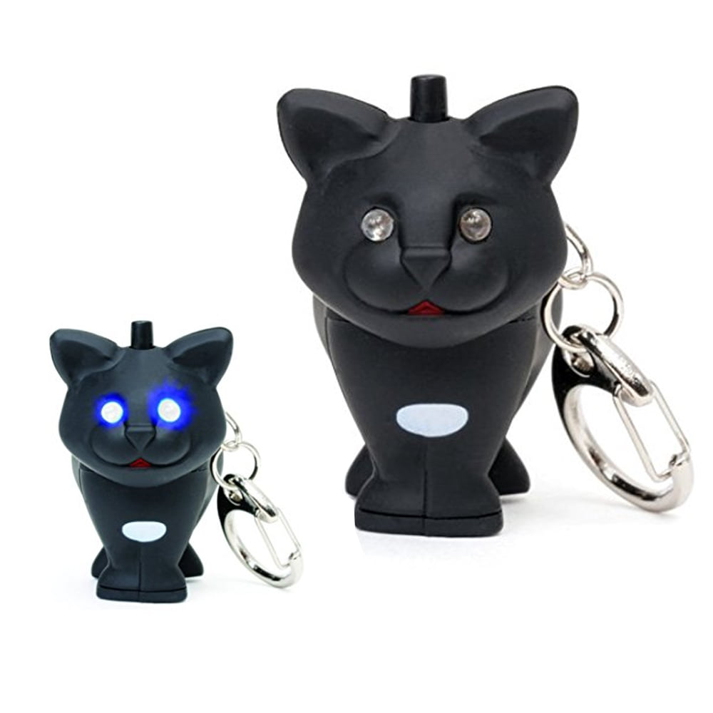 'Black Cat' Keyring LED Torch KT00014036 