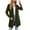Army Green, variant on Honeeladyy Women's Long Sleeve Open Front Knitting Kimono Cardigan with Pockets