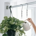 thumbnail image 3 of 8 Pcs Flower Pot Hanging Chain Plant Basket Chains Windchimes Outdoors Hangers Metal, 3 of 6
