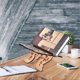 thumbnail image 4 of 29.2cm Long Density Board Koran Quran Holy Book Holder Islam Decoration Book Bracket, 4 of 4