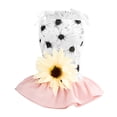 thumbnail image 3 of s de del de del perro del para verano Rosa S Gloria Falda de cachorro de perro mascota, 3 of 9