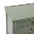 thumbnail image 4 of Christopher Knight Home 23.6"W Modern Nightstand with 3 Drawers, Bedside Storage Table, Light Green, 4 of 10