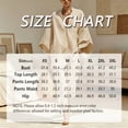 thumbnail image 4 of Viworld Pockets + Batwing Sleeves + High Waist Joggers! Women's Relaxed Fit Two-Piece Set, Casual Vacation Wear Apricot，XS, 4 of 4