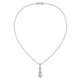thumbnail image 5 of Collier Boules Pendantes en Argent Sterling Poli, 5 of 5