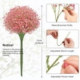 thumbnail image 2 of Flores artificiales N&T Nieting Babys Breath, 10 unidades, rosas, 2 of 9