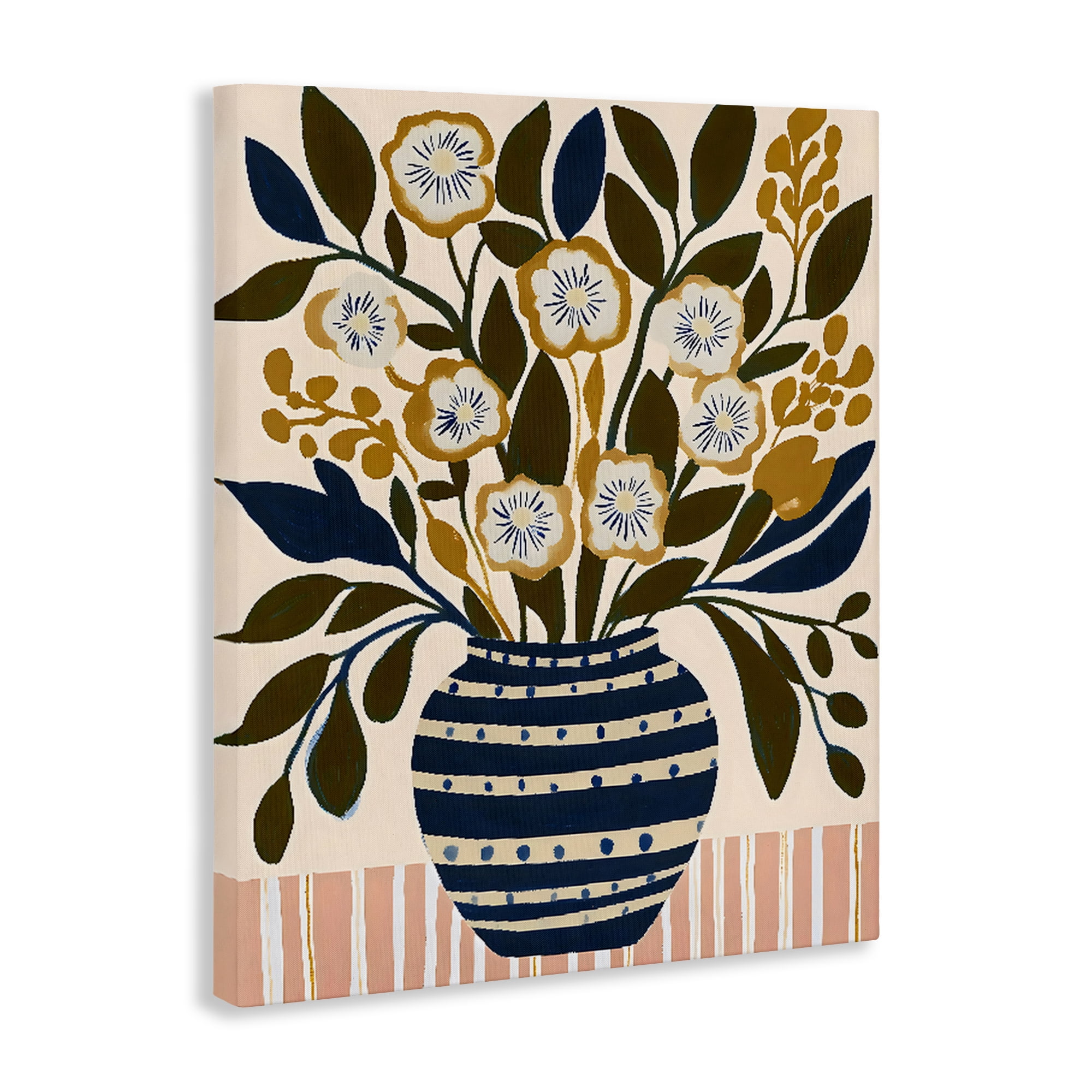 Stupell Industries Wild Bloom Boho Arrangement Canvas Wall Art, design by Creative Studio