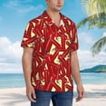 thumbnail image 3 of Fotbe Fire Extinguisher Camisa Hawaiana para Hombre Unisex – Camisa Casual de Verano con Botones de Manga Corta de Algodón y Lino,X-Large, 3 of 7