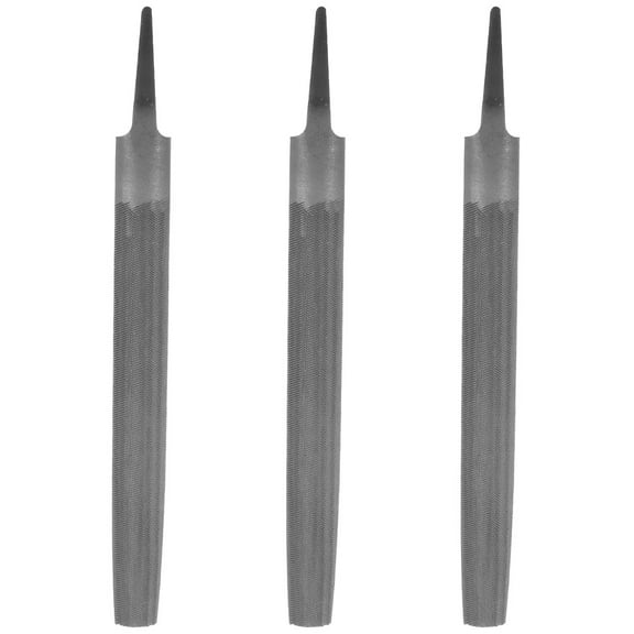 WORGEOUS  3 Pack Flat Sharpening File Files Handle Square Ground Chainsaw
