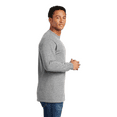 thumbnail image 4 of Gildan Men's Heavy Cotton Long Sleeve T-Shirt, 90/10 Cotton/Polyester Adult Men Long Sleeve T-Shirt Classic fit Tee, Sport Grey L, 4 of 6