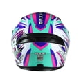 thumbnail image 3 of Casco Para Moto Edge Abatible Morado Certificado XXL, 3 of 5
