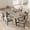 Grey, variant on Kicctian 71" Large Rectangular Farmhouse Dining Table for 6-8, Wooden Table with Sturdy Frame, Versatile Dining Room Furniture for Home, Living Room or Office,Pear wood color