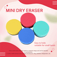 thumbnail image 6 of 16 Pack Mini Dry Erase Erasers Magnetic Whiteboard Chalkboard Cleaners Wiper (4 Colors, 2 x Inch), 6 of 9