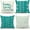 Green, variant on Spring Summer Modern Throw Pillow Covers 18 x 18 Inch Set of 4, Home Sweet Home Farmhouse Holiday Green Cushion Case for Home Sofa Couch Decoration TH194