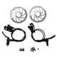 thumbnail image 1 of Frenos de disco de aceite para ciclismo delanteros y traseros para una mayor potencia de frenado Juego de frenos de disco hidráulicos para bicicletas de montaña, 1 of 8