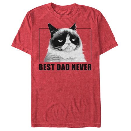 Grumpy Cat Men's Best Dad Never T-Shirt