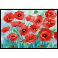 thumbnail image 1 of Carolines Treasures IBD0258MAT Tapis Intérieur Ou Extérieur Coquelicots - 18 x 27, 1 of 4