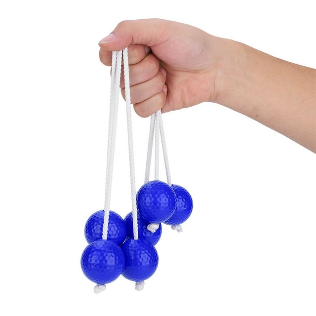 Ladder Toss, Synthetic Rubber Enrich Daily Lives Ladder Ball, 3 Pairs Replacement Sports Balls Ladder Ball Toss Bolas Set For Indoor Outdoor