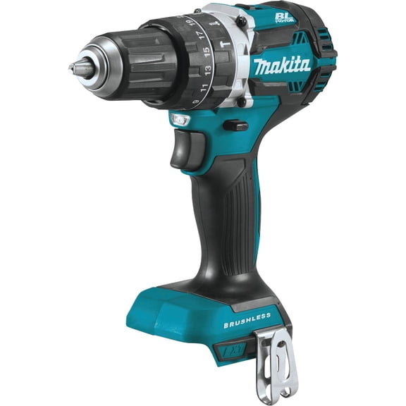 Makita XPH12Z 18V LXT Lithium-Ion Compact Brushless Cordless 1/2" Hammer Driver-Drill, Tool Only