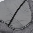 thumbnail image 6 of Pefilos New Style Winter Dog Jacket for Small Dogs Girl with Waterproof Warm Dog Coats for Large Dogs Polyester Filling Fabric Pet Jackets for Dogs, Gray 2XL, 6 of 12