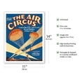 thumbnail image 2 of The Air Circus - Starring Louise Dresser - Directed by Howard Hawks Lew Seiler - Vintage Film Movie Poster c.1928 - Fine Art Matte Paper Print (Unframed) 11x14in, 2 of 4