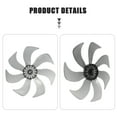 Chidian Fan Blades 7 Leaves Replacement Plastic Table Fan Blades