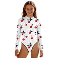 thumbnail image 3 of Piuwrlz Kids Girls Swimsuits 9-10 Years Girl Swimwear Beach Beach Swimming Suit Multicolor Size 9-10 Years, 3 of 8