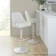 thumbnail image 5 of LumiSource Studded Marcel Adjustable Barstool - Set of 2, 5 of 11