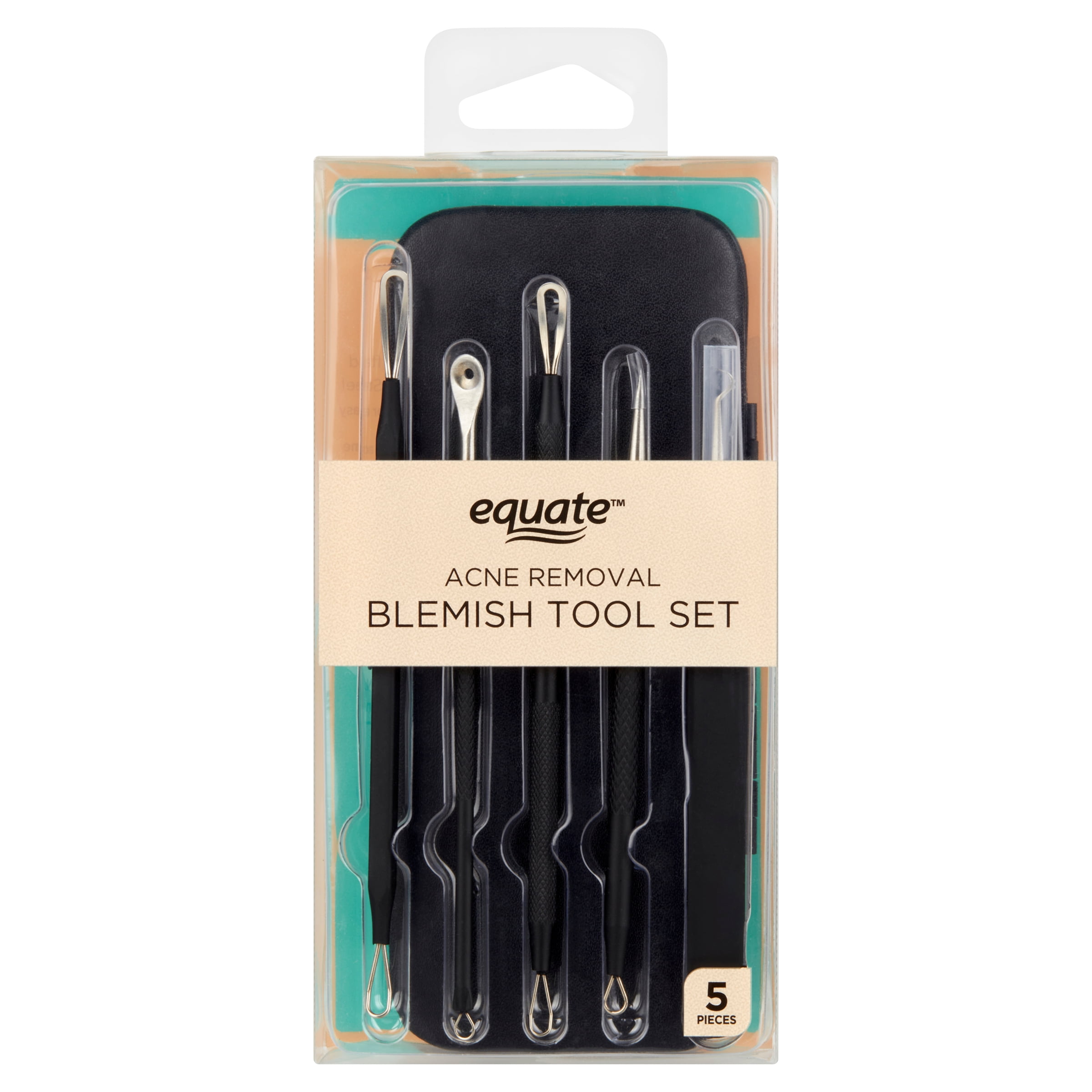 Equate Beauty Acne Removal Blemish Tool Set, 5 Count