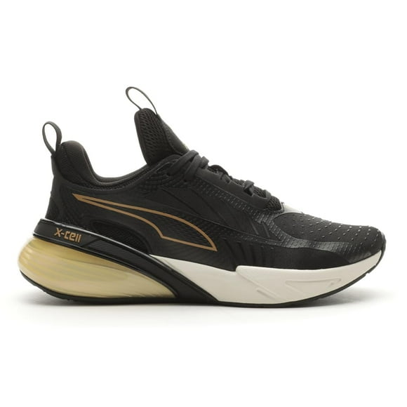 PUMA Womens X-Cell Action Molten Running Sneakers Shoes - Black - Size 5.5 M