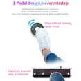 thumbnail image 2 of TFixol Compact Wireless MIDI Foot Controller with Bluetooth 5.1, USB Interface, Built-in Rechargeable Battery, ABS Material, Lightweight & Portable Design, 2 of 7
