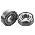 thumbnail image 1 of 6202Z Juego de bolas de ranura profunda de doble metal de 15 x 35 x 11 mm, 1 of 5