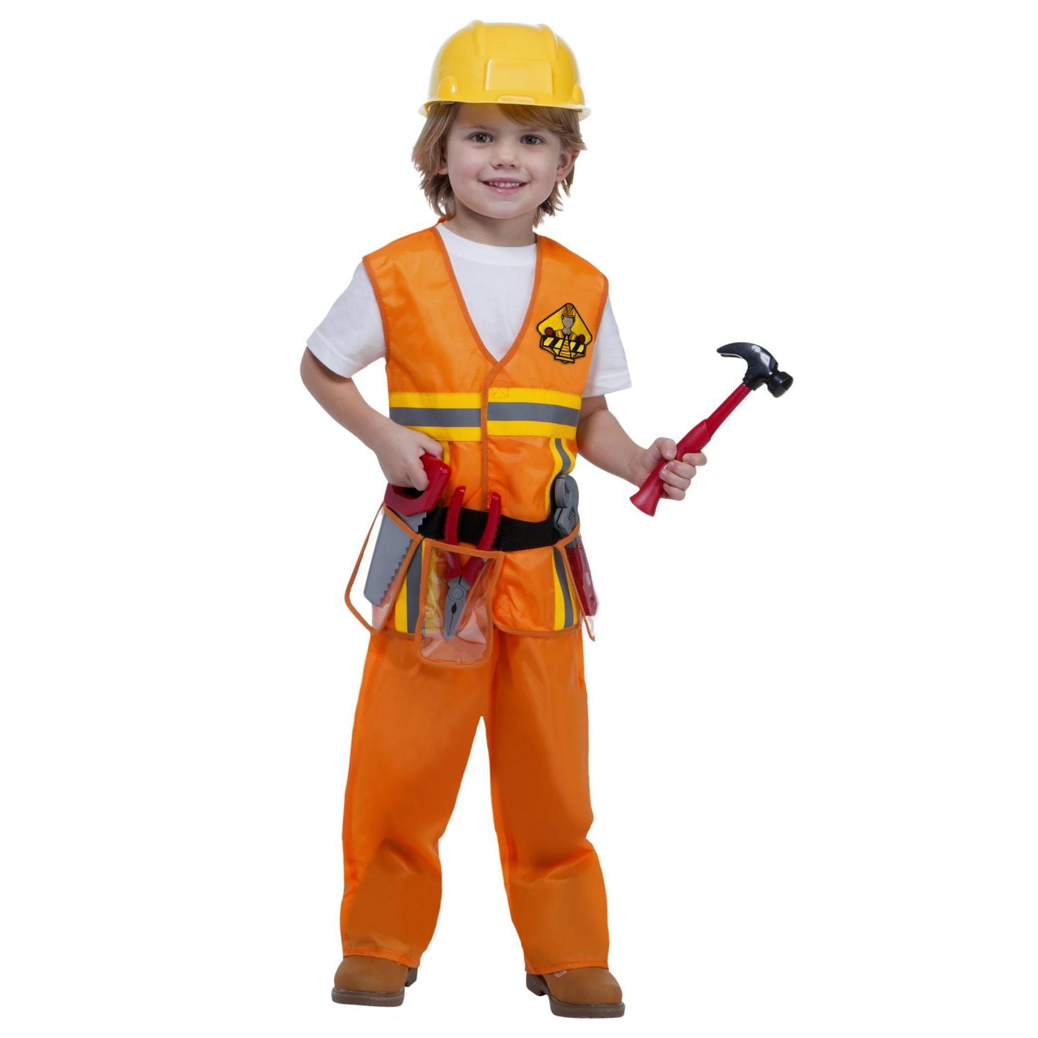Toddlers' Construction Worker costume 3T-4T. Walmart Exclusive.