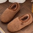 thumbnail image 7 of CHICVOMEY Women's Slippers with Memory Foam - Faux Fur Cozy House Slippers for Women Plush Fleece Lined Indoor Closed Back Bedroom Slippers, 7 of 7