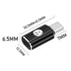 thumbnail image 4 of Adaptador de 8 pines a tipo C hembra a macho 480 Mbps para iPad IPhone15 (tipo A negro), 4 of 9