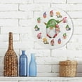 thumbnail image 7 of SKYSONIC School Gnomes Wall Clock 10 Inch Silent Non Ticking Round Clock Oil Painting Clock Easy to Read Clock for Living Room Bedroom Bathroom Home Decor, 7 of 7