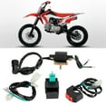 thumbnail image 3 of Arnés de cableado de arranque, Kit completo de arnés de cableado de alta dureza antienvejecimiento, instalación simple para bicicleta de cross PITPRO de 50 cc, 125 cc, 140 cc Unbranded QC36489, 3 of 8